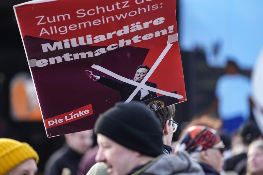 德国选举 马斯克万斯公然撑极右政党