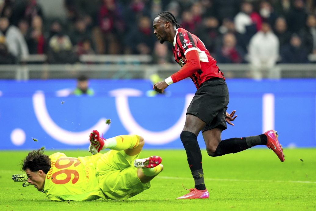 意大利杯|亚伯拉罕2球弑旧主  红黑军斩红狼闯4强