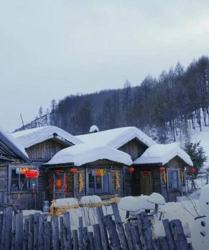 拚图两图)舖棉花装雪骗游客 成都「雪村」道歉封村