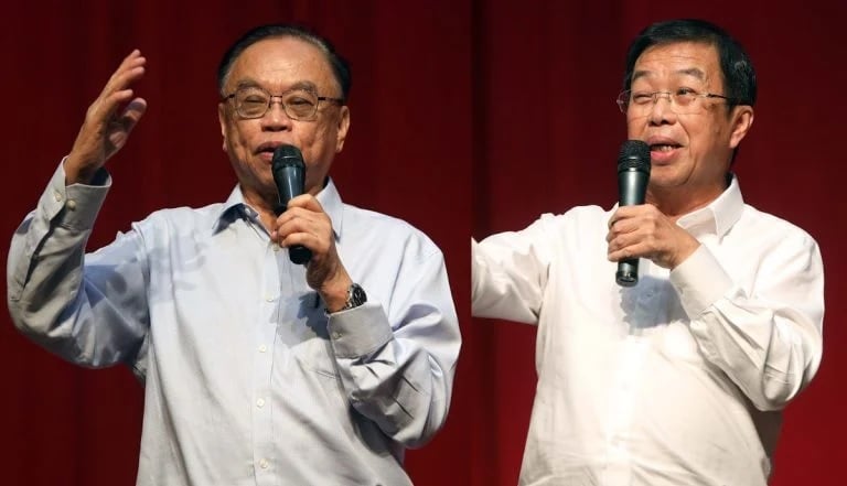 政治 陈国伟和方贵伦宣布退出党选