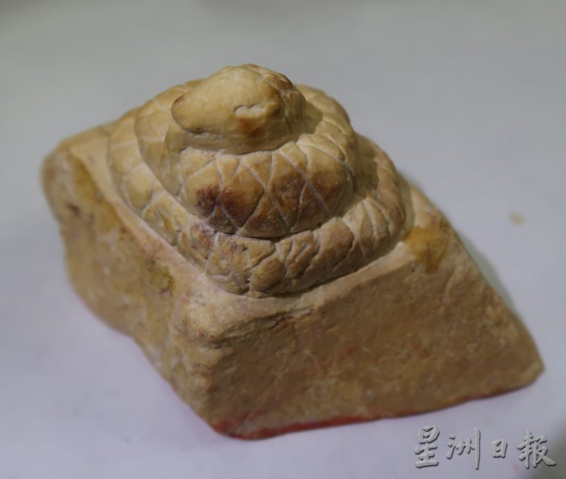 柔:封底:蛇雕印章