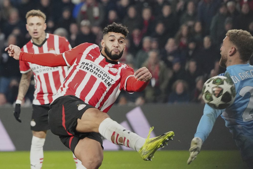 欧冠淘汰赛附加赛次回合| 祖云遭埃因霍温加时绝杀出局  意甲独剩国米晋16强