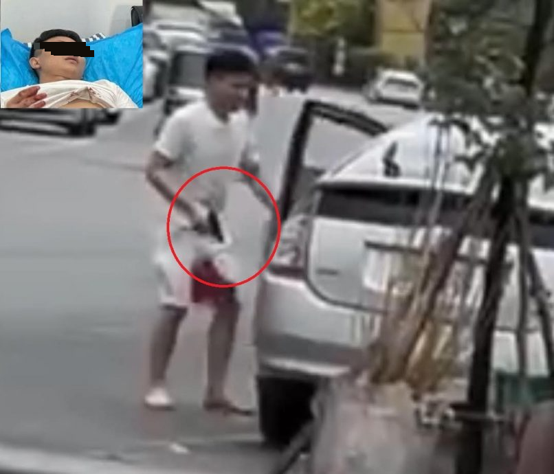 男子输钱亮鎗走火 负伤到医院治疗落网