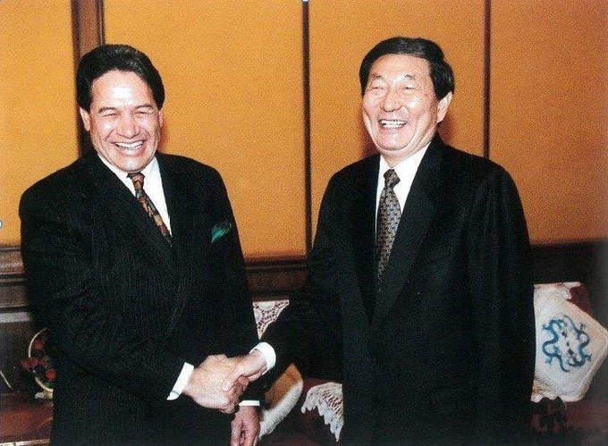 纽西兰外长彼得斯访中国晤刘建超　讨论双边关系与全球挑战