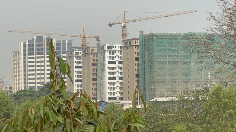  缅甸妙瓦底施工不停 噪音甚至传至泰国一侧