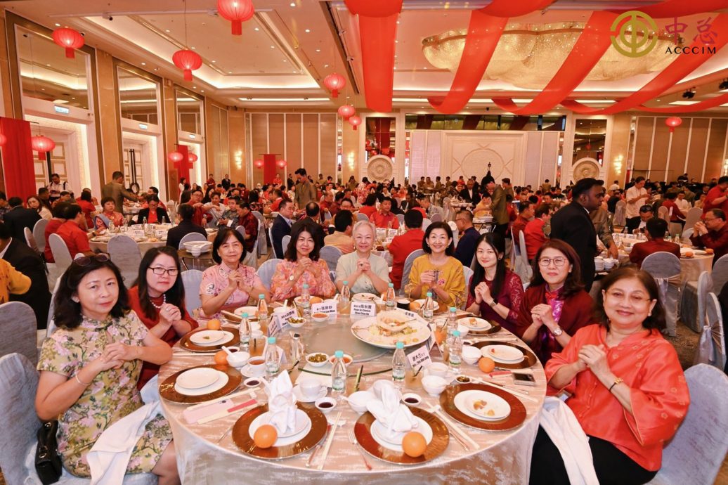 中总新春联欢午宴/大场面合照