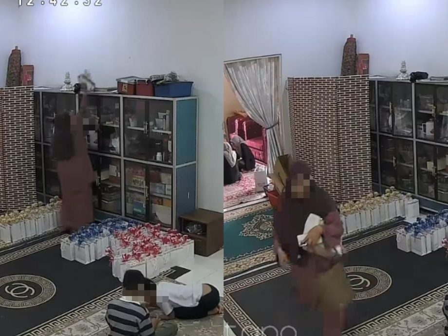 视频|假扮宾客参加婚宴 偷走主人家装有2500手提袋