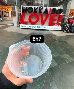  视频|日被女子挑战不可能任务 从北海道带一碗雪回大马