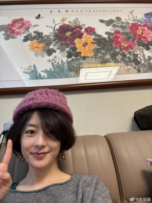 赵丽颖过年独身返乡 儿子不见影