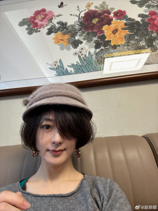 赵丽颖过年独身返乡 儿子不见影