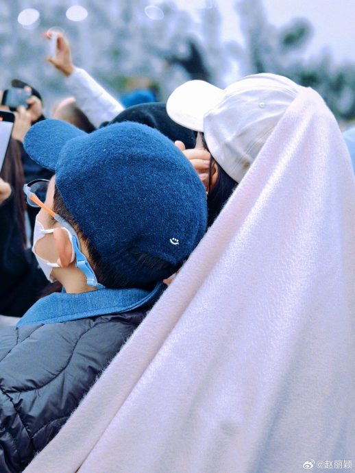 赵丽颖过年独身返乡 儿子不见影