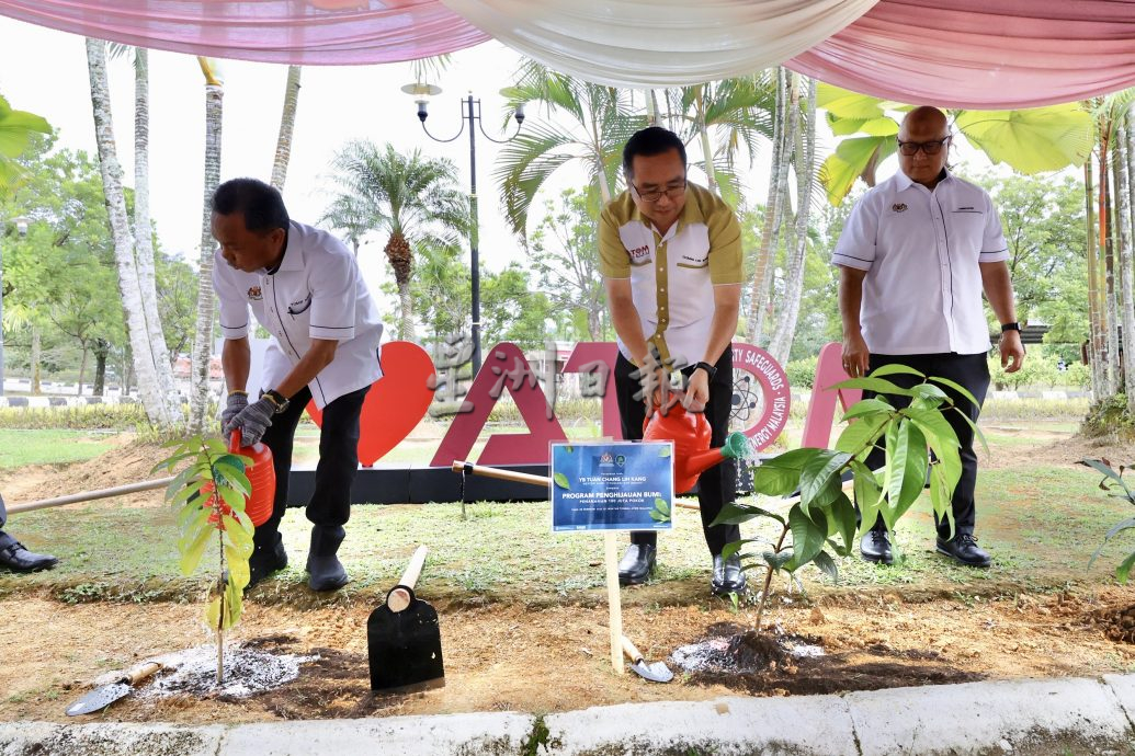 郑立慷:科艺部响应5年种植1亿棵树国家议程 
