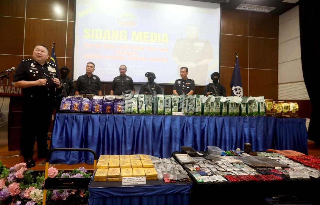 阻毒品流入市场荼毒百万人·警方捣破藏毒仓库 起获逾千万冰毒K他命