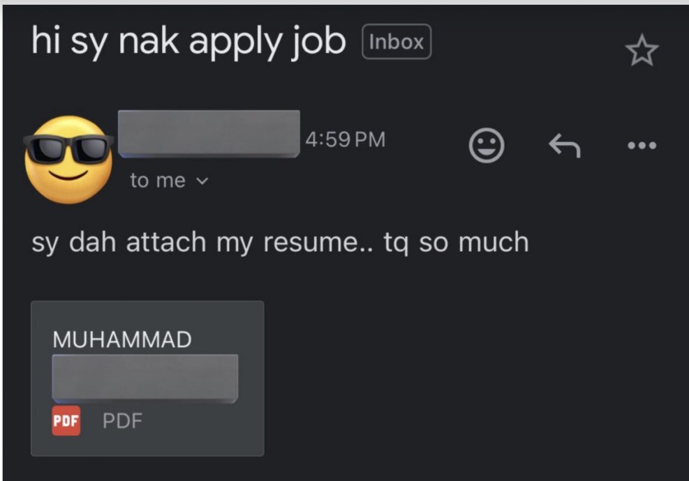 雇主批Z世代求职信不专业 “连开场白打招呼也省掉”