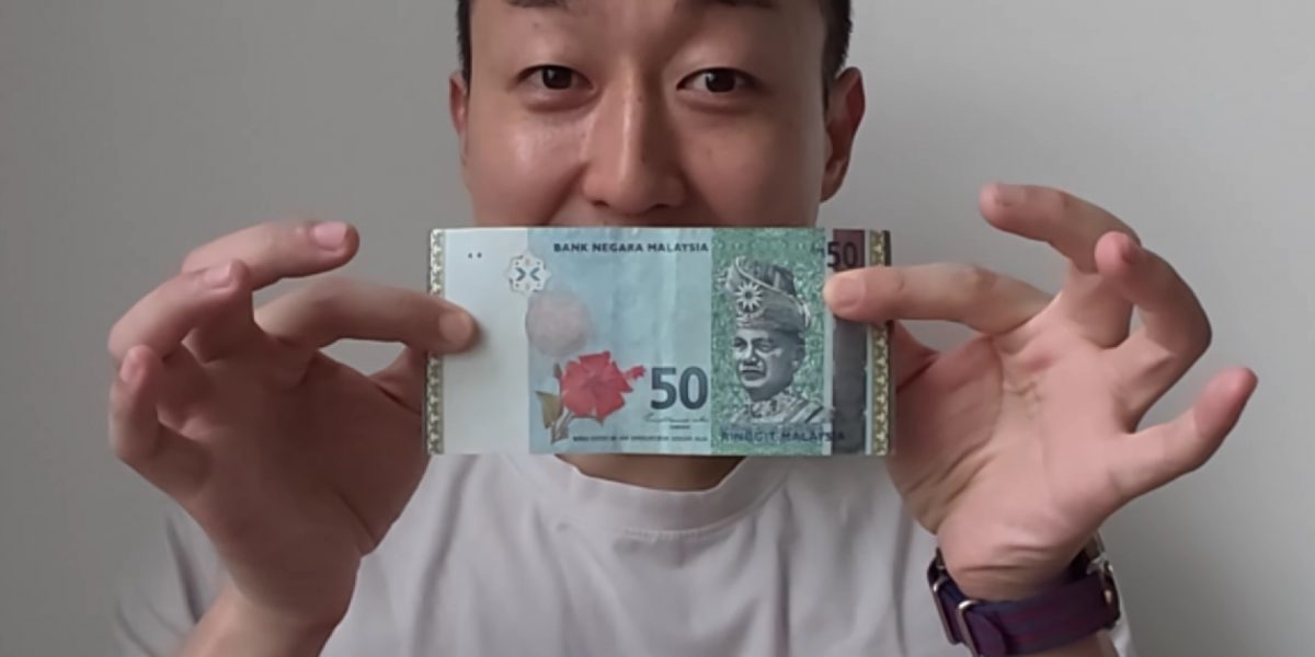 韩男挑战RM50撑一周 结果饿瘦了!