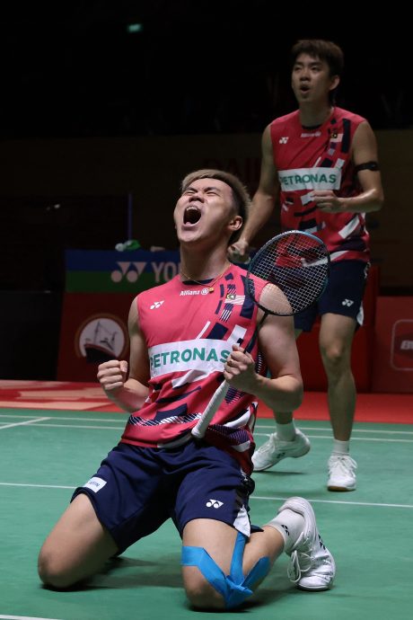 飞汀（谢苏）聪文近半年均曾夺冠  大马男双良性竞争