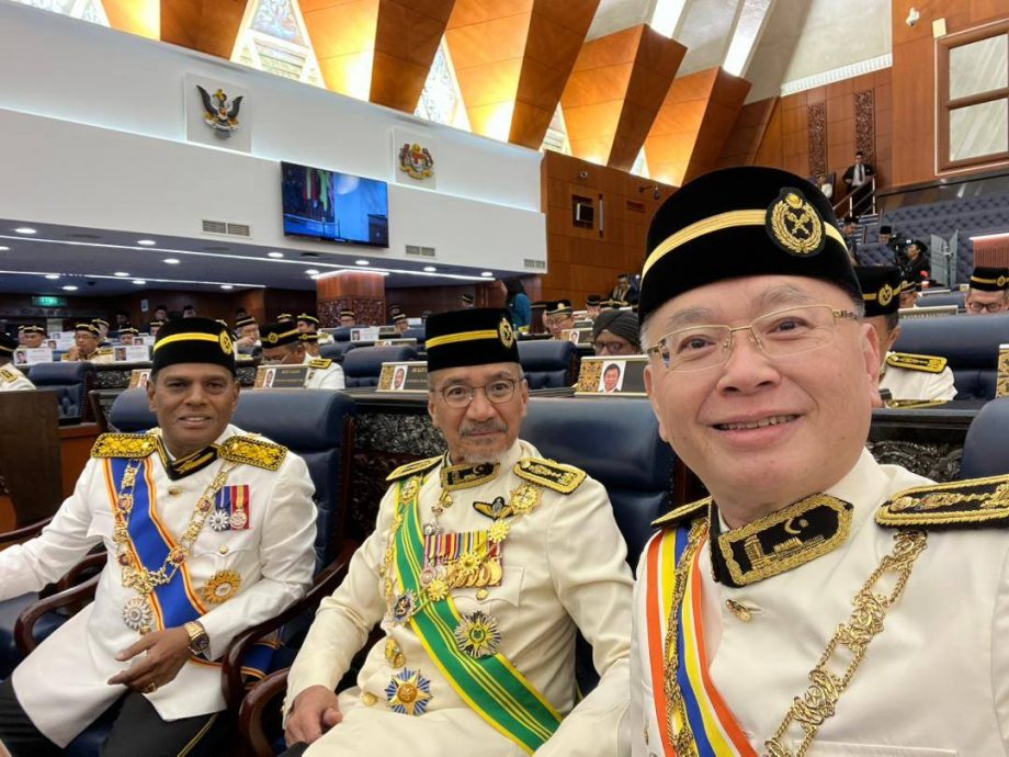 魏家祥脸书/ 马华遵循元首谕示继续推动国民和谐及团结社会