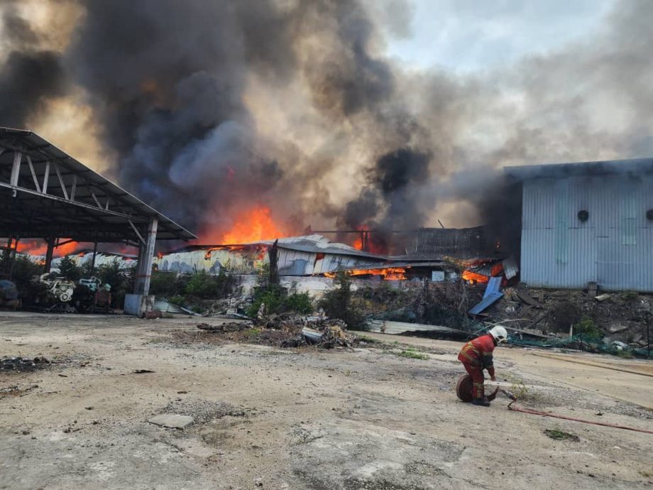 （古城第三版主文）电子车电池处理厂火灾