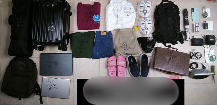 (大北马)7男女惯犯涉嫌爆窃 警3地行动一网打尽