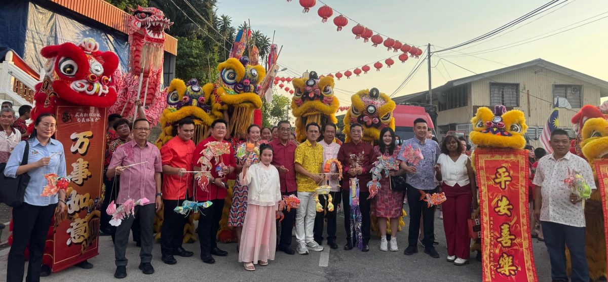 (大北马)武吉淡汶元宵节潮州大锣鼓申遗还要努力推广