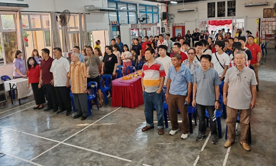 (大北馬)端影華民小學校友相聚在華民,見證母校90歲的蛻變與成長。