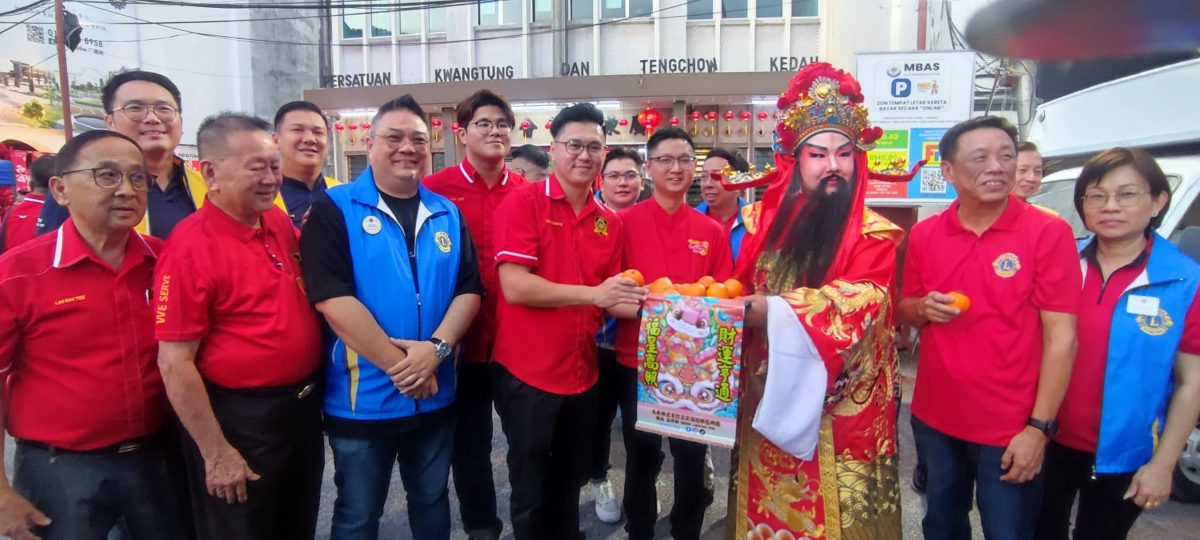 (大北马)郑瑞隆:号召社团组织合办大庙会