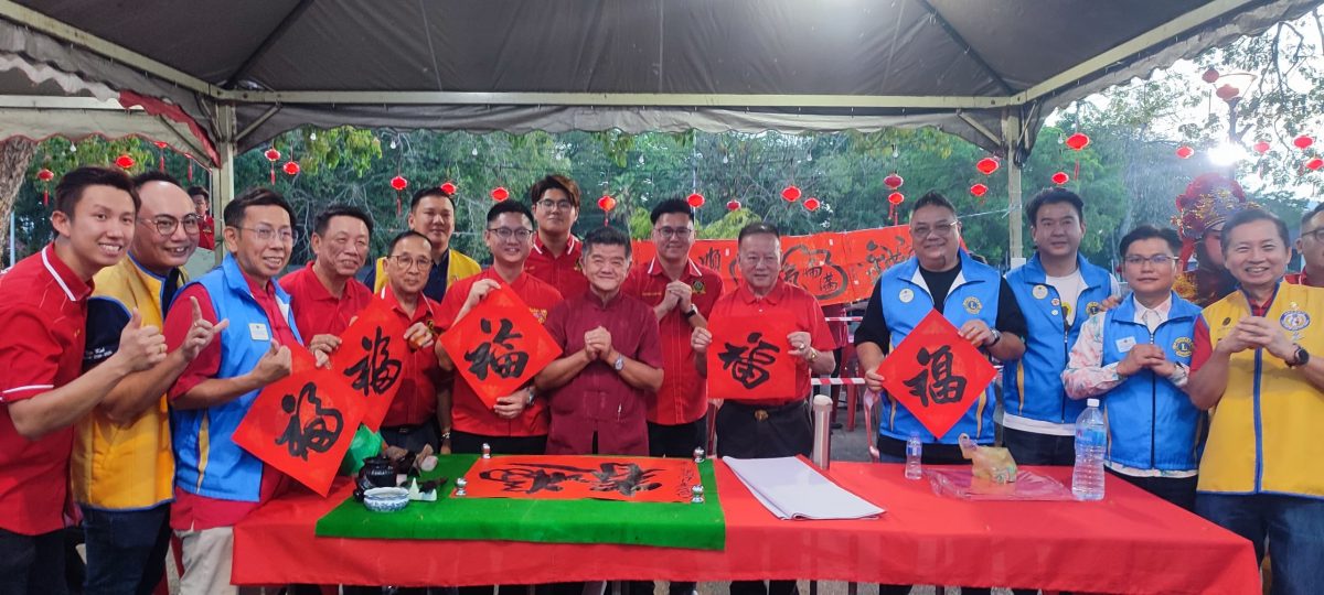 (大北马)郑瑞隆:号召社团组织合办大庙会