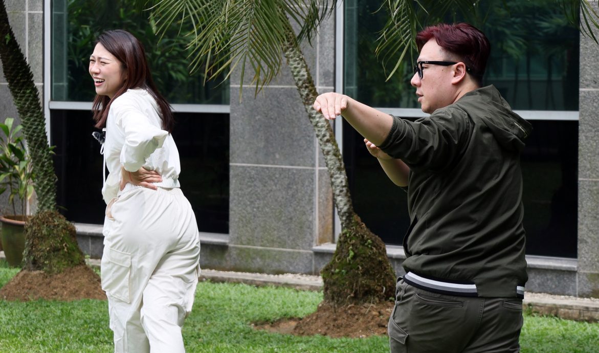 （明天8am）林震前 X 温慧茵 神仙队友排除万难