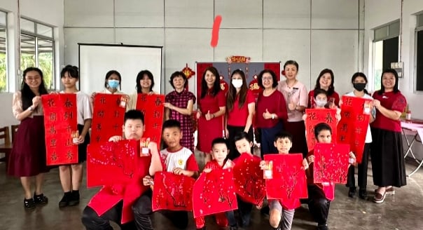 同庆丰收,共迎新春──西廖华小与西廖淡小联合庆春节与桑格拉提节