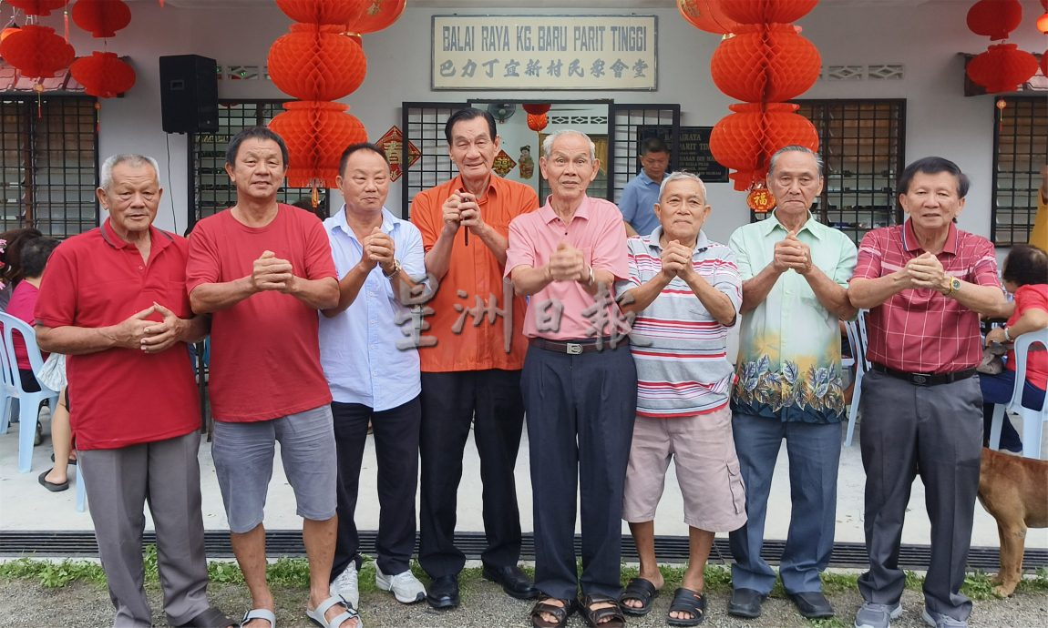 NS庇朥 / 巴力丁宜(港尾)新村新春团拜,获得超过200人当地村民及前村民同欢共庆。