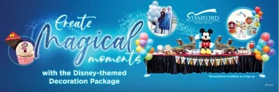 Stamford Catering Launch “The Disney Experience” New Celebration Packages For Kids