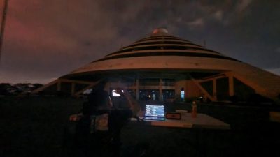 响应“地球一小时” 民发展局大厦熄灯