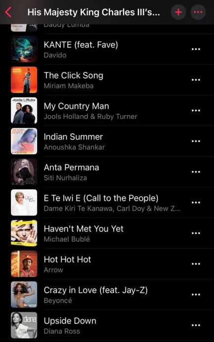 华巫创作 天后献唱 《Anta Permana》列英王歌曲播单好荣幸