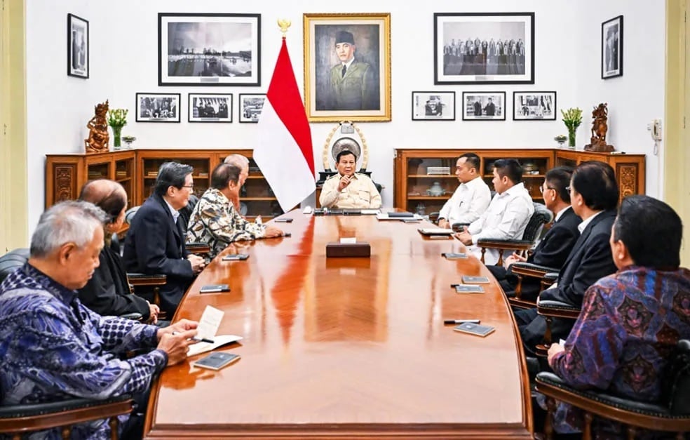 印尼总统接见八大华商  共商国家经济与投资