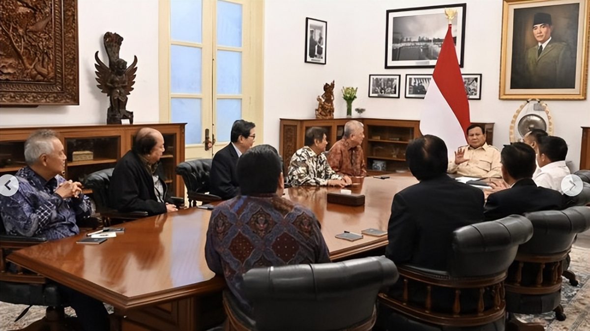 印尼总统接见八大华商  共商国家经济与投资