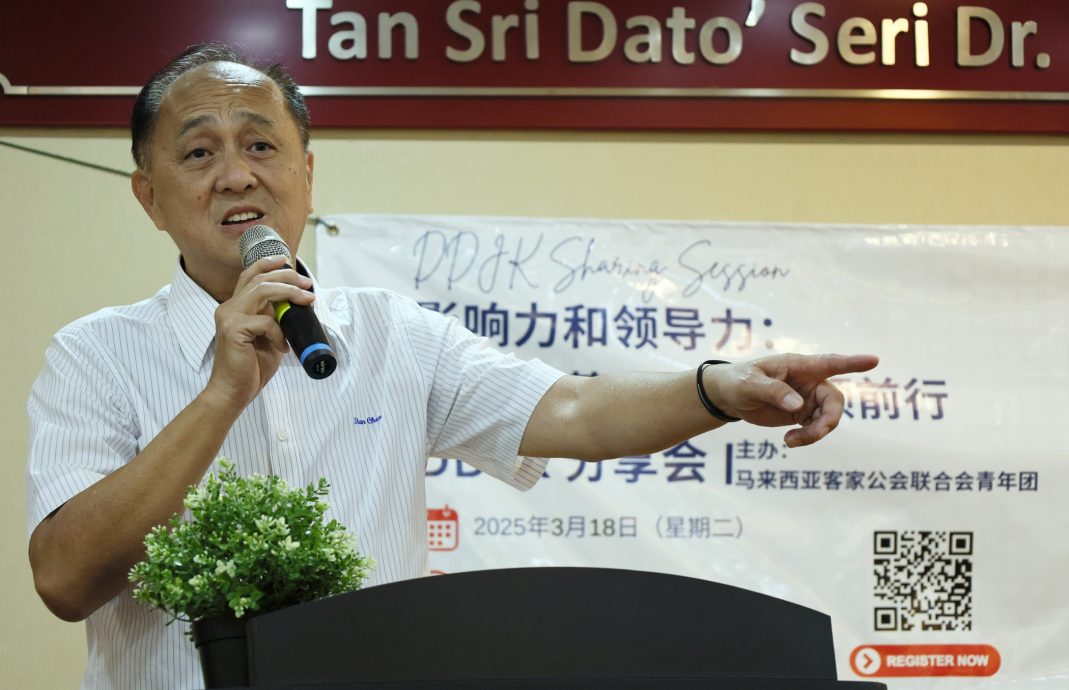 大马客联青主办分享会:拿督古文㭏