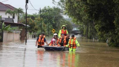 截至6PM  柔水灾持续恶化 受灾人数突破2800人 5县进入灾区