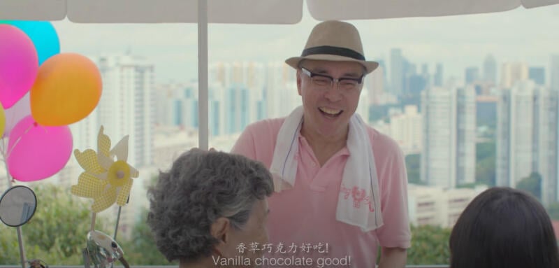 *已签发*柔:狮城二三事:挺年轻人拍方言片 陈澍城不计酬劳演潮语短片