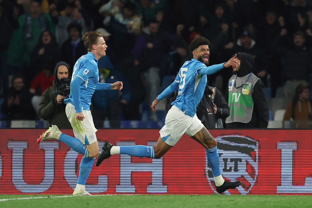 意甲|比林终场前禁区补射救主  拿波利榜首战逼平国米