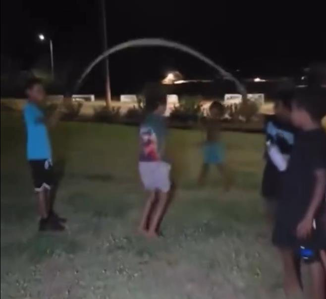 拿死蟒蛇当跳绳！澳洲少年画面疯传引争议 恐挨罚3.35万令吉