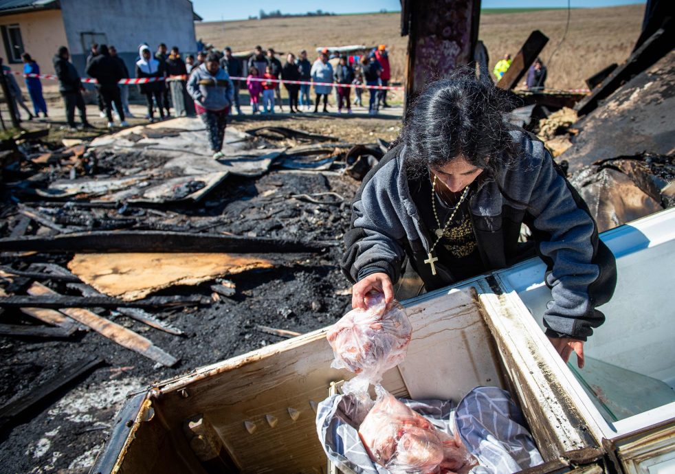 斯洛伐克贫民窟大火 5人罹难包括4儿童