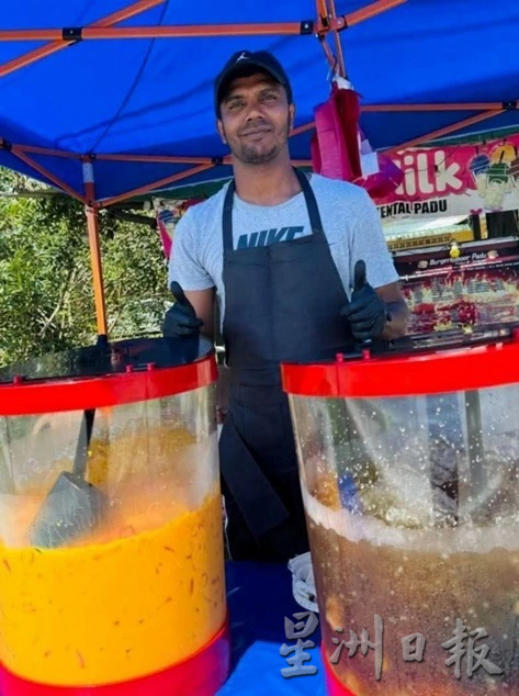 曾夺马杯如今为生计打拼 前职业足球员转行卖饮料