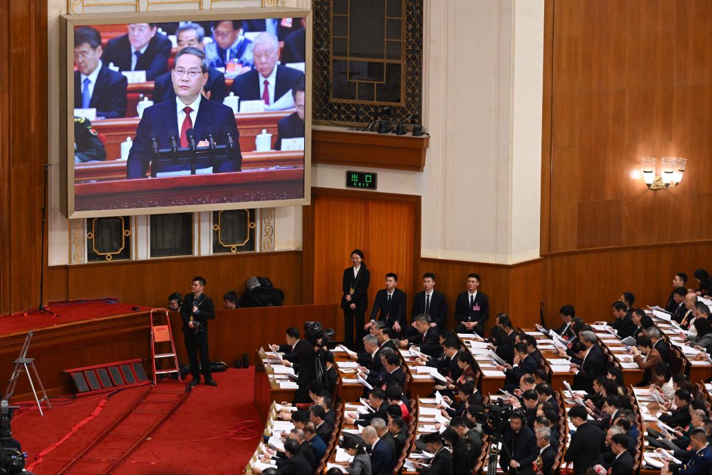 李强:连3年不变 中今年GDP增长目标5%