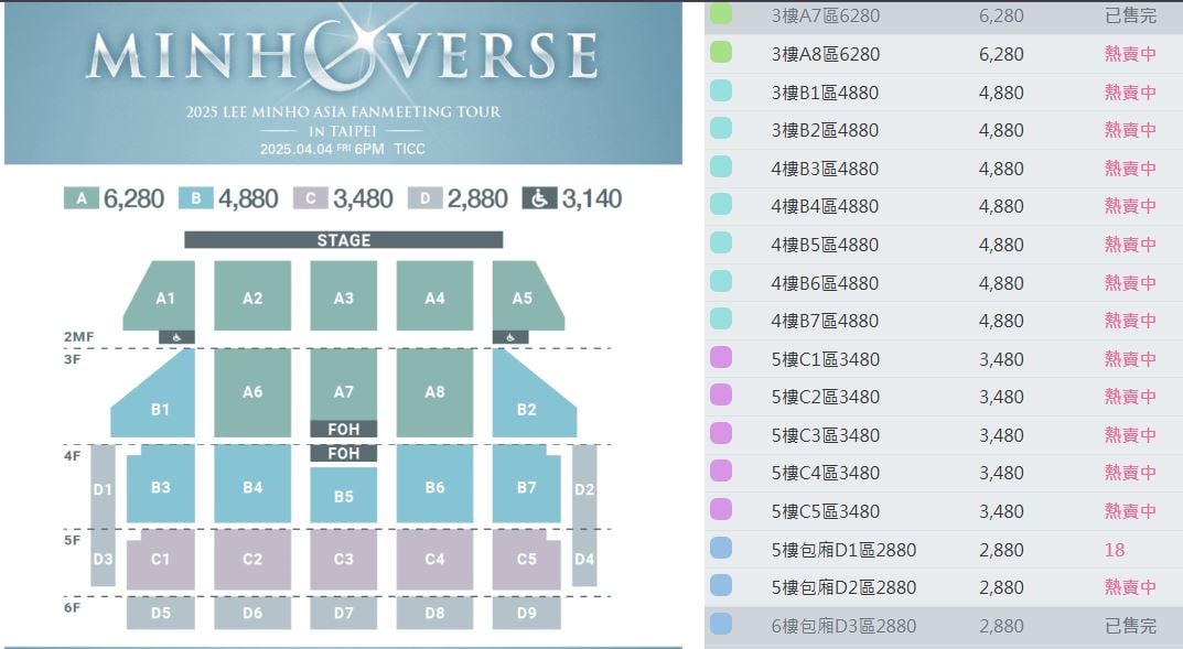 李敏镐颜崩剧烂人气大跌？见面会门票卖不出