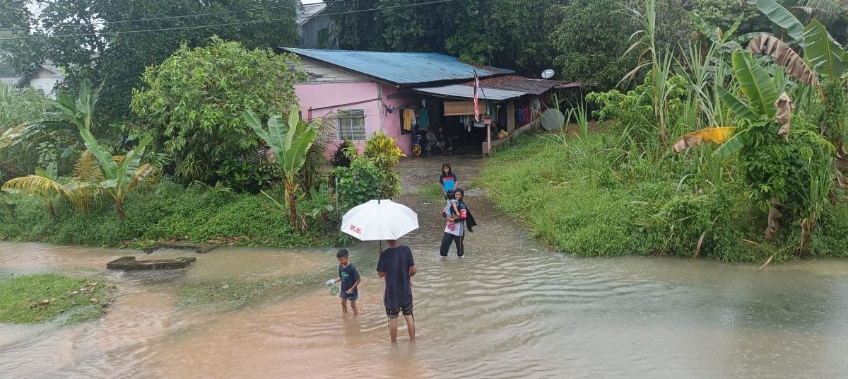 柔：版头之一：金河花园淹水梦魇卷土重来，居民最怕下雨天