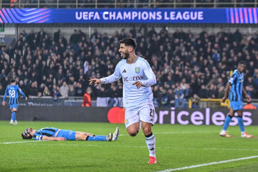 欧冠杯16强首回合| 埃梅里无愧“欧战专家” 维拉3比1客场布鲁日