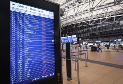 汉堡机场地勤人员罢工 大量航班取消 逾4万旅客受影响