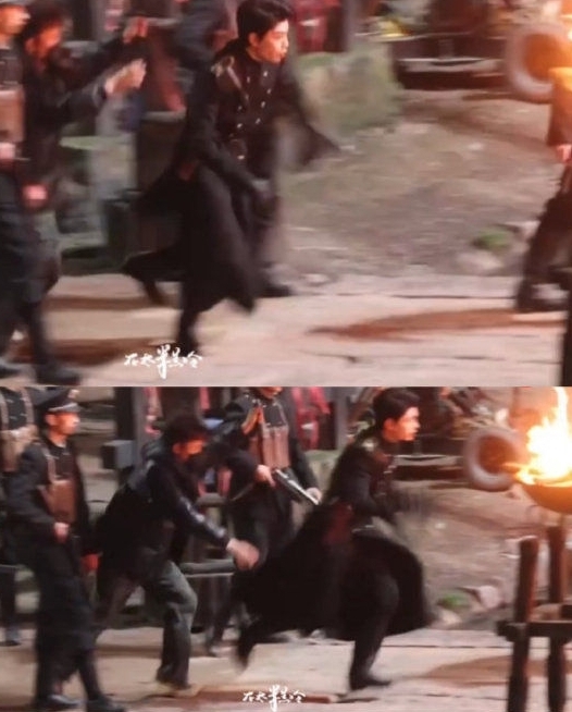 片场爆落水意外 丁禹兮急冲上前救人