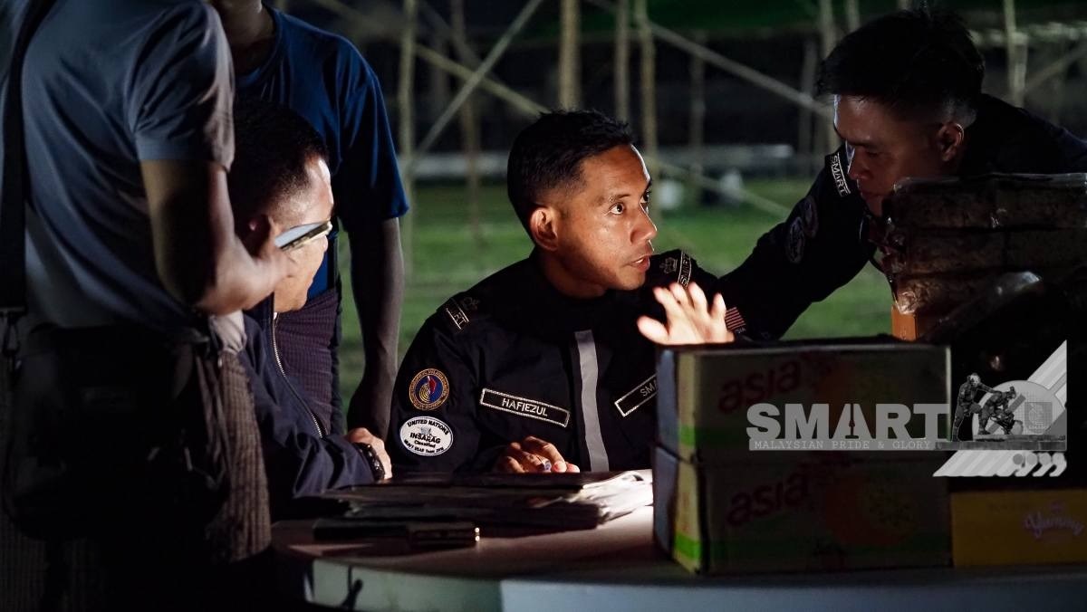 缅甸7.7级强震|SMART抵达缅甸实皆 设行动基地展开救援