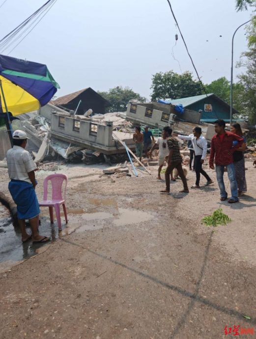 缅甸地震后首夜：中文老师带孩子家门口打地铺　华商免费提供食物